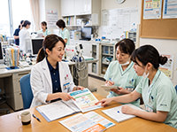 部署への説明