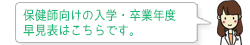 保健師向けの入学・卒業年度早見表はこちらです。